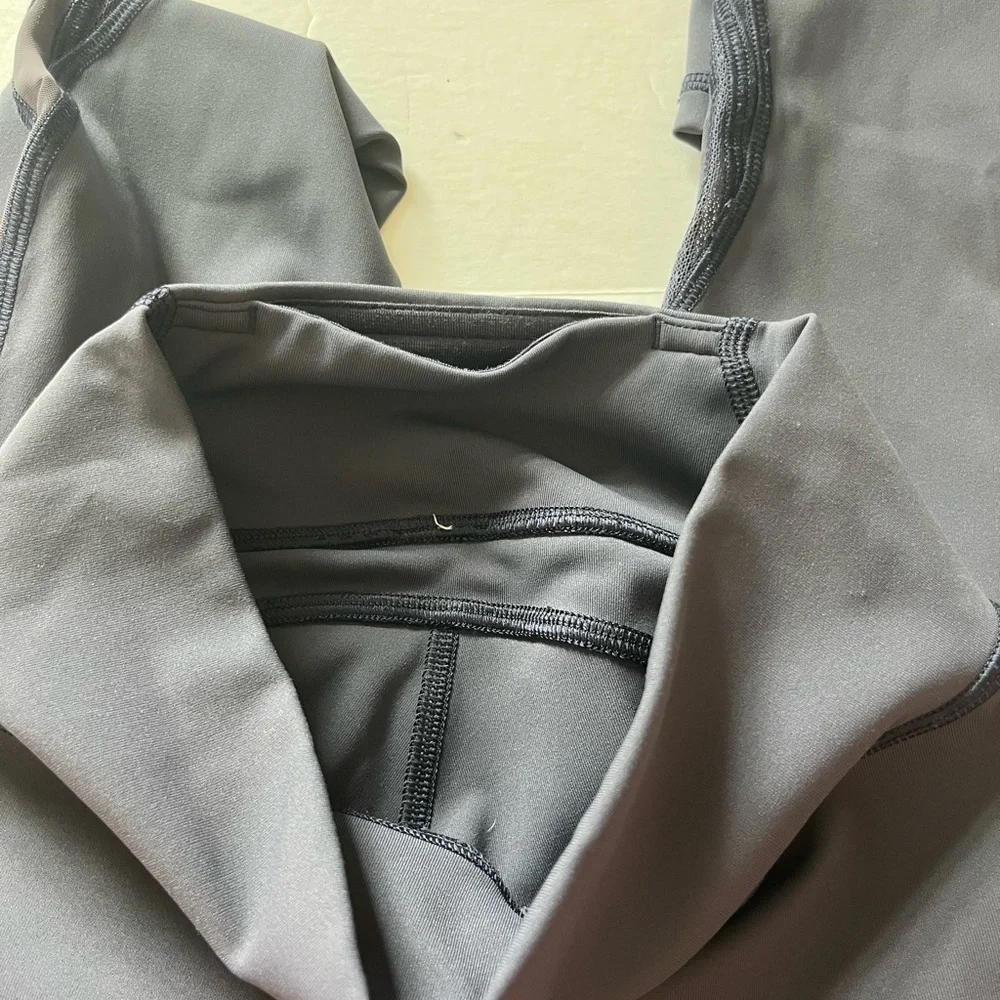 Lululemon Wunder Under Crop III and Never Still Crop 21” Both size 2
